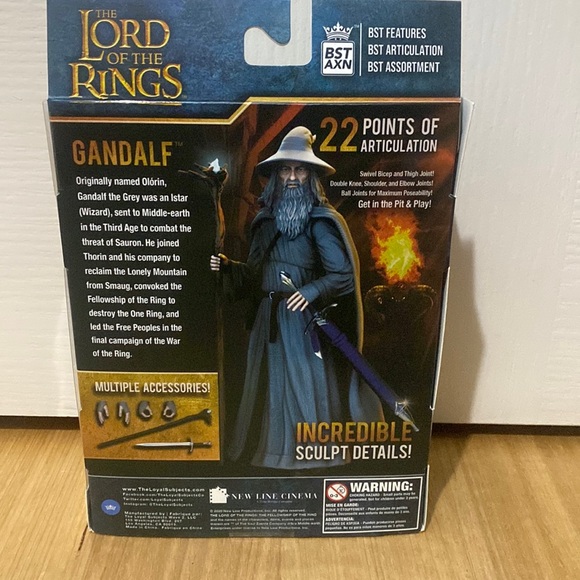 Lord of the Rings - Gandalf Action Figure - Picture 3 of 4